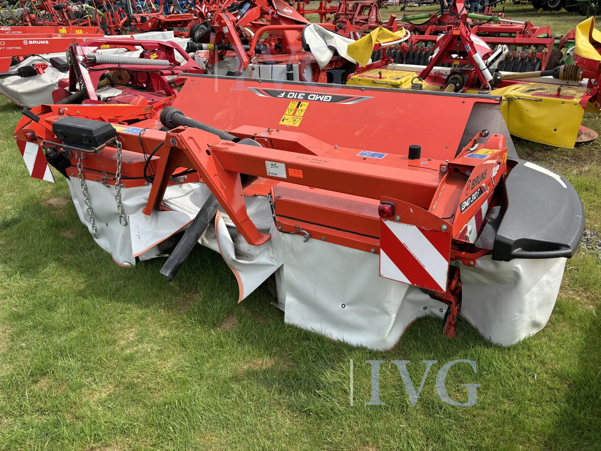 Scheibenmähwerk KUHN GMD 310 F-FF